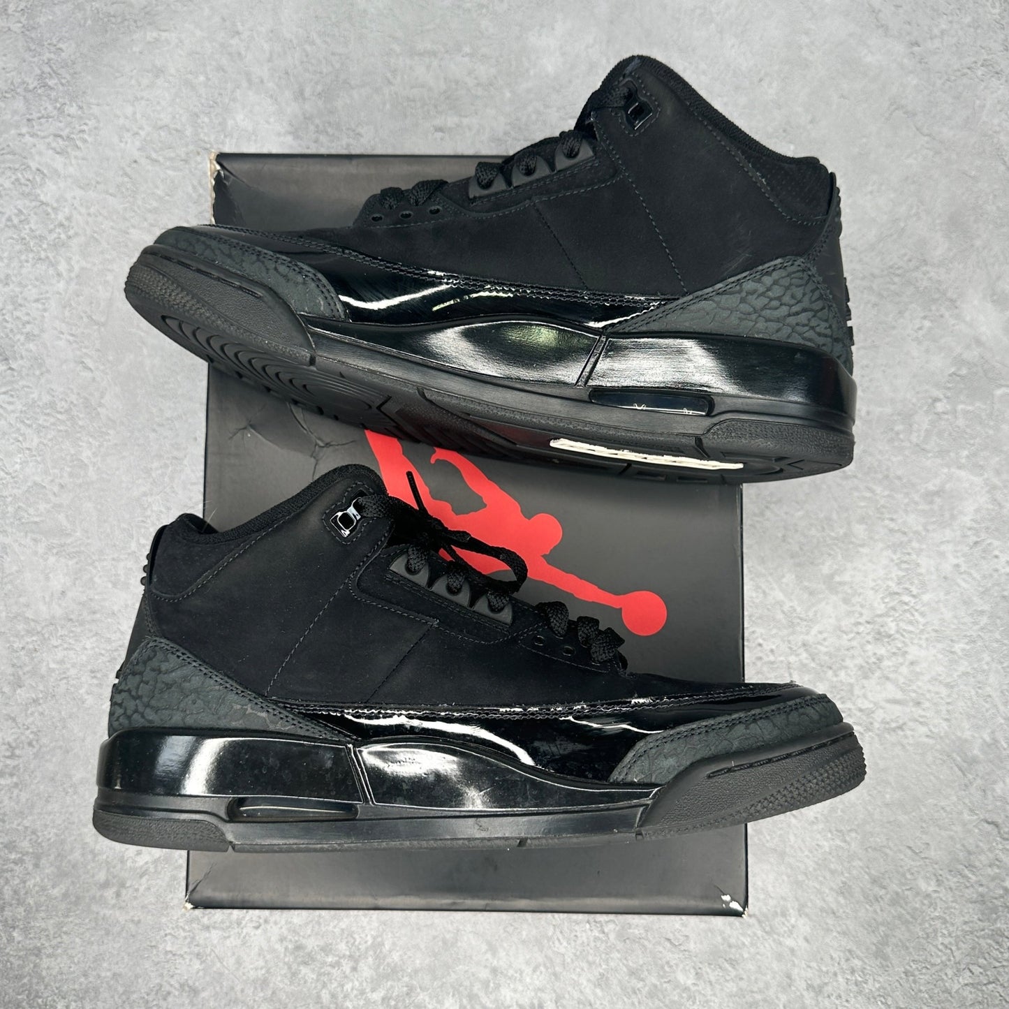 Jordan 3 Retro Black Cat (2025) *pre - owned* SIZE 10 - Kicks Collective PA - Jordan - CT8532 - 001 - Men's Shoes - 10M/11.5W - Pre - Owned