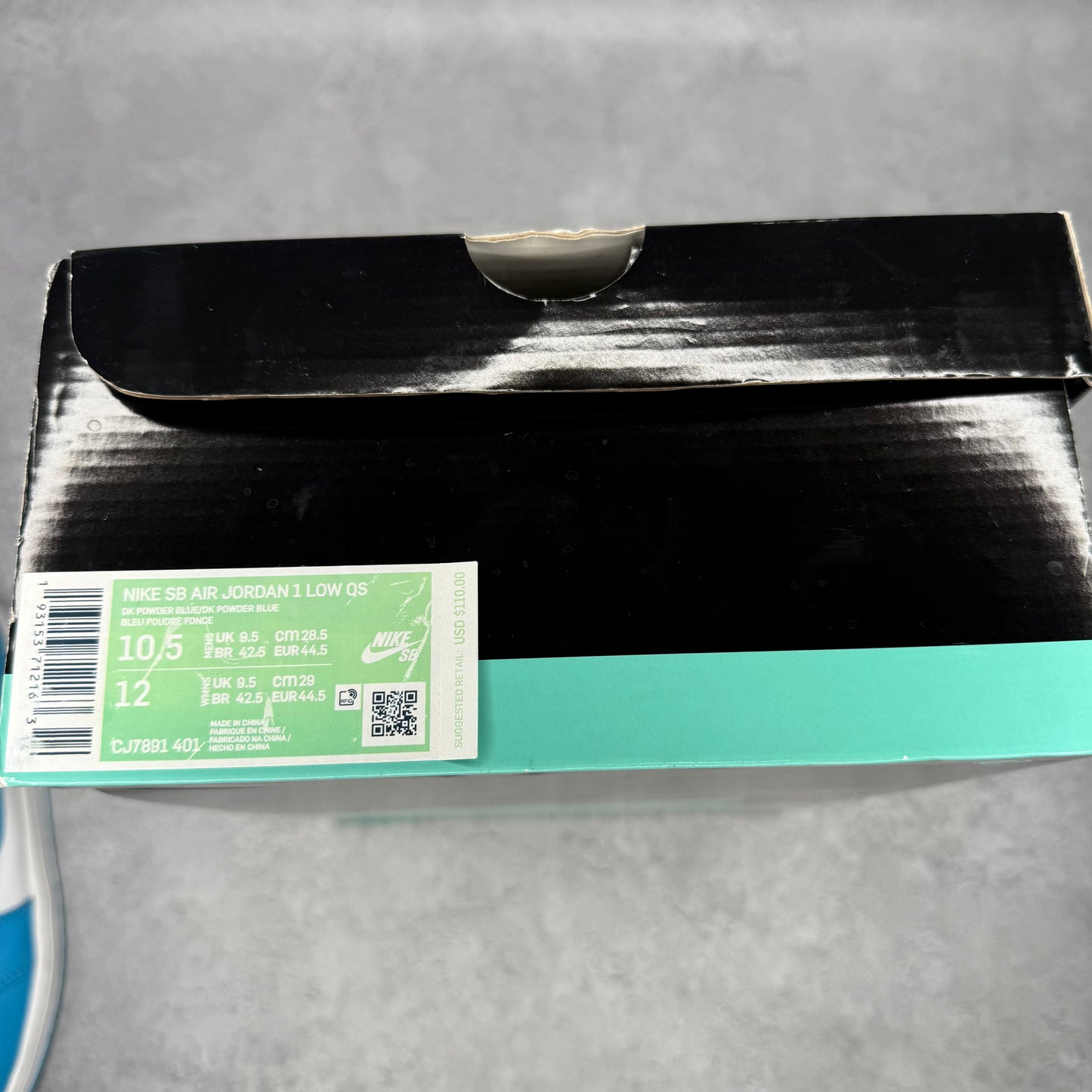 Jordan 1 Low SB UNC *pre-owned* SIZE 10.5