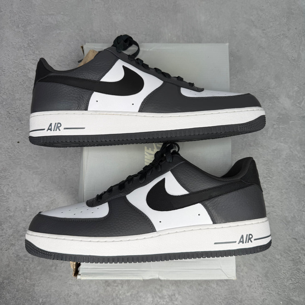 Nike Air Force 1 Low Black White Black Grey Anthracite