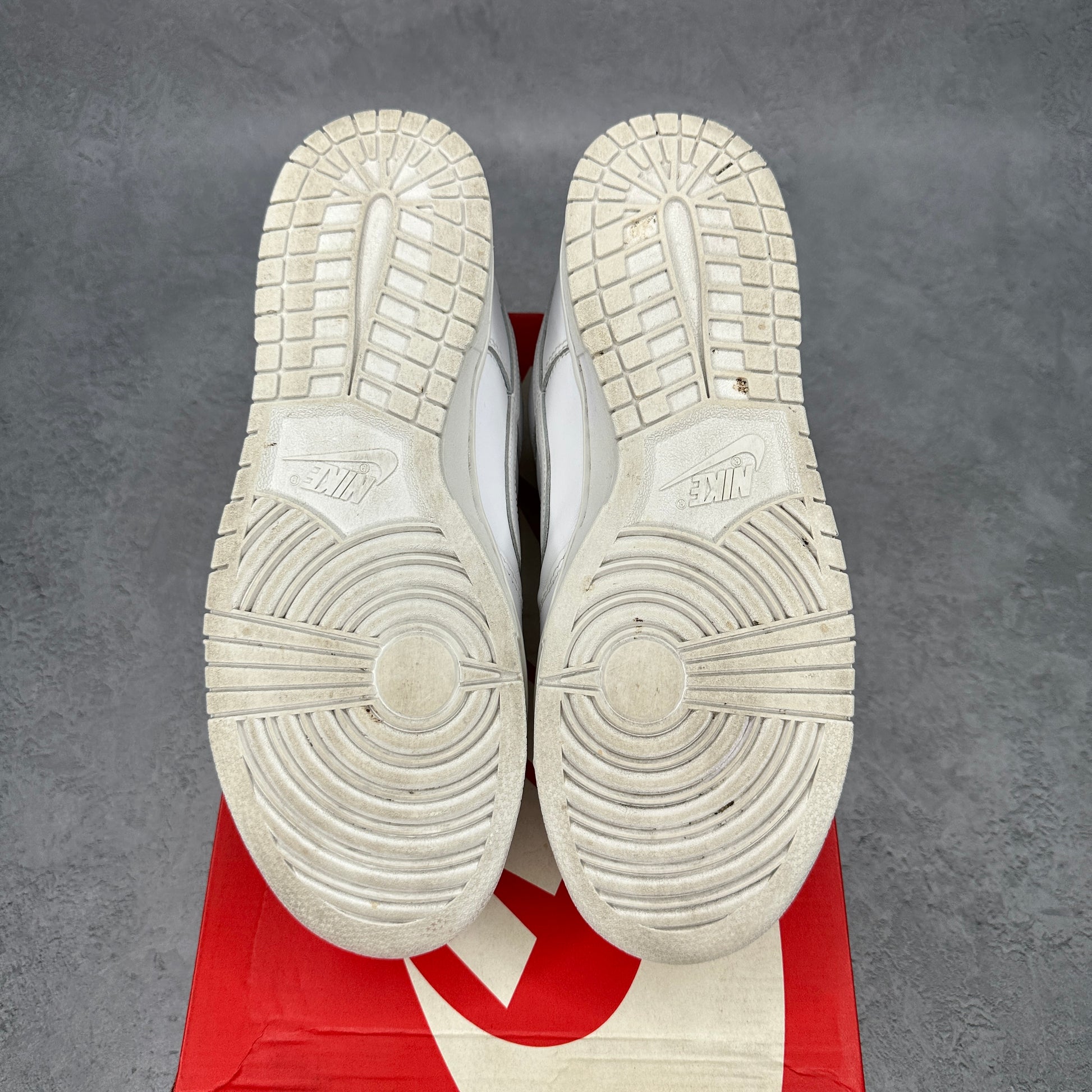 Nike Dunk Low Triple White (2021) (Women's) *pre-owned* SIZE 10M/11.5W