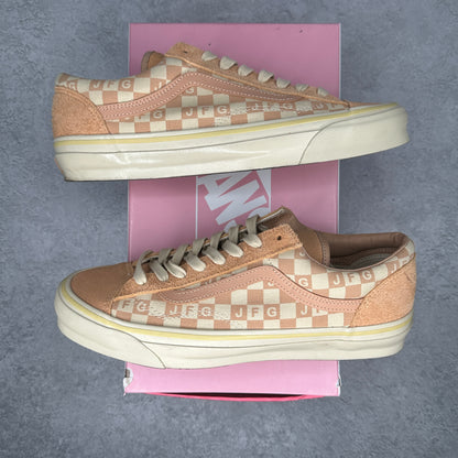 Vans Vault OG Style 36 LX Joe Freshgoods The Honeymoon Stage Peach *pre-owned* SIZE 10