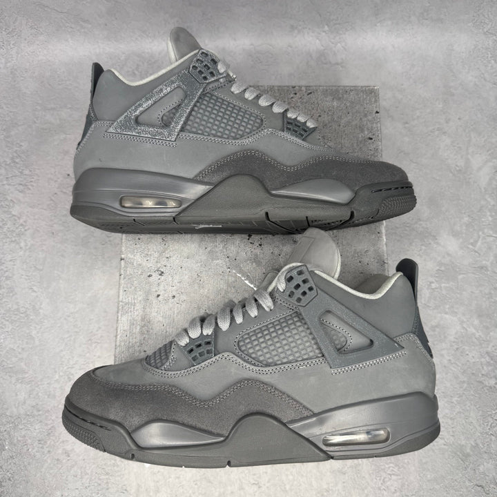 Jordan 4 Retro SE Paris Olympics Wet Cement *pre-owned* SIZE 8.5 - Kicks Collective PA - Jordan - FQ7928-001 - Men's Shoes - 8.5M/10W - Pre-Owned - No Box
