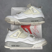 Jordan 4 Retro White Oreo (2021) *pre-owned* SIZE 12