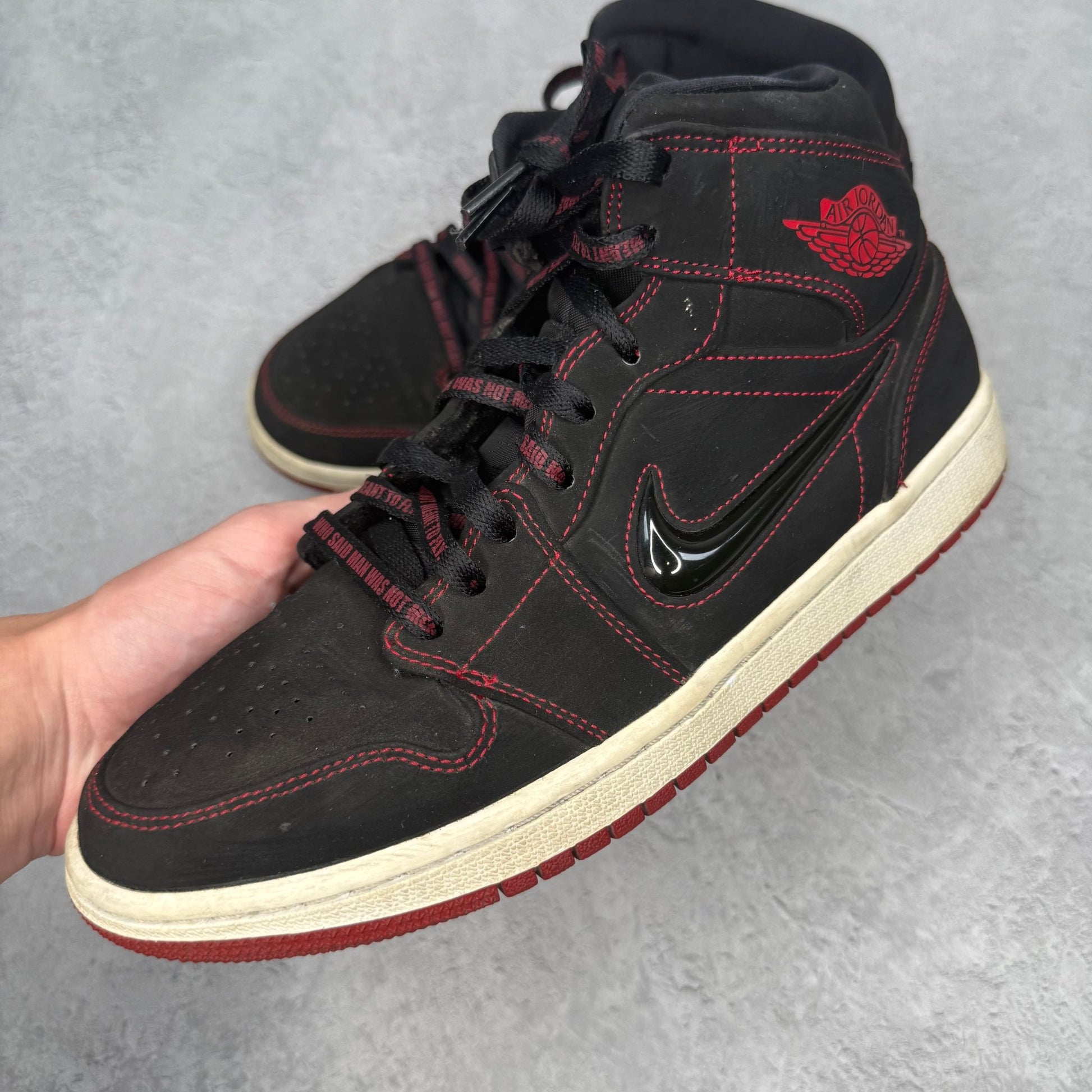 Jordan 1 Mid Fearless Come Fly With Me *pre - owned* SIZE 8 - Kicks Collective PA - Jordan - CK5665 - 062 - Men's Shoes - 8M/9.5W - Pre - Owned