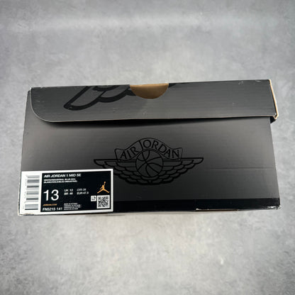 Jordan 1 Mid SE Industrial Blue VNDS *pre-owned* SIZE 13