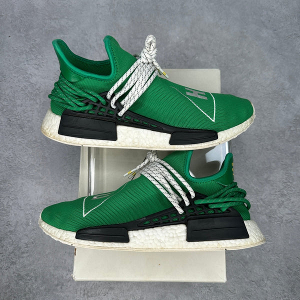 adidas NMD R1 Pharrell HU Green *pre - owned* SIZE 9.5 - Kicks Collective PA - adidas - BB0620 - Men's Shoes - 9.5M/11W - Pre - Owned