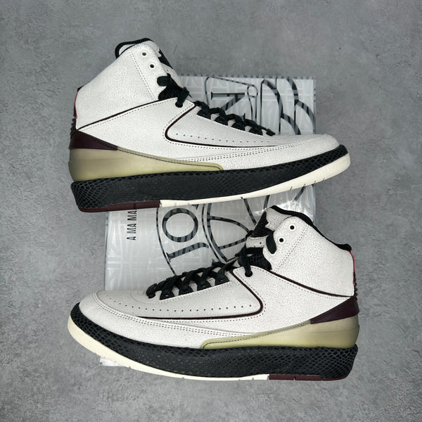 Jordan 2 Retro A Ma Maniére Airness *pre - owned* SIZE 9 - Kicks Collective PA - Jordan - DO7216-100 - Men's Shoes - 9M/10.5W - Pre - Owned