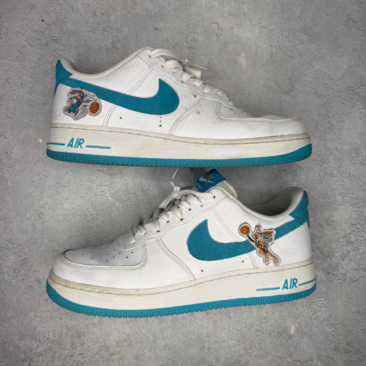 Nike Air Force 1 Low Hare Space Jam *pre-owned* SIZE 11