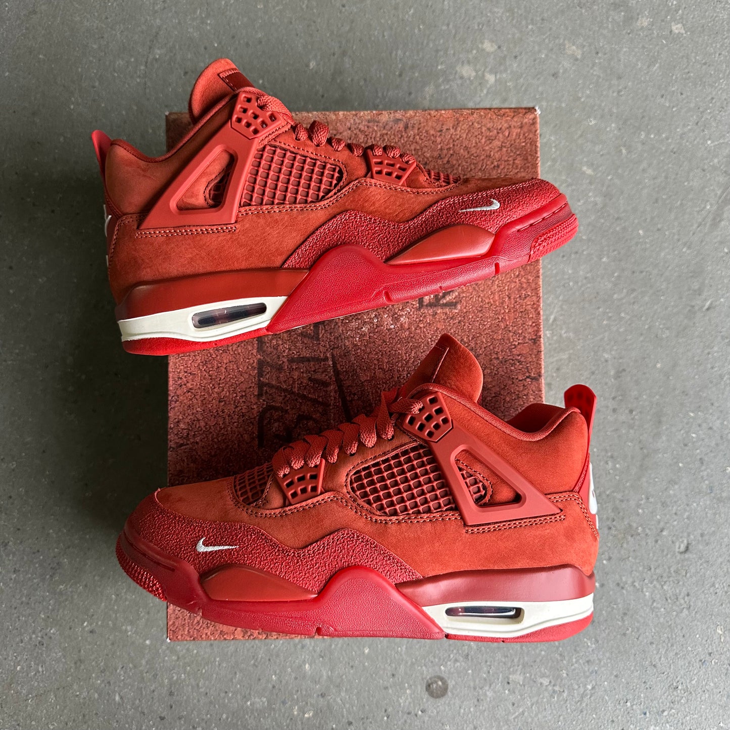 Air Jordan 4 Retro OG SP Nigel Sylvester Brick by Brick *pre-owned* VNDS (SIZE 7.5)