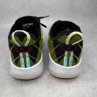 Jordan One Take 2 Wolf Grey Aurora Green *pre - owned* SIZE 12 - Kicks Collective PA - Jordan - CW2457-003 - Men's Shoes - 12M/13.5W - Pre - Owned - No Box
