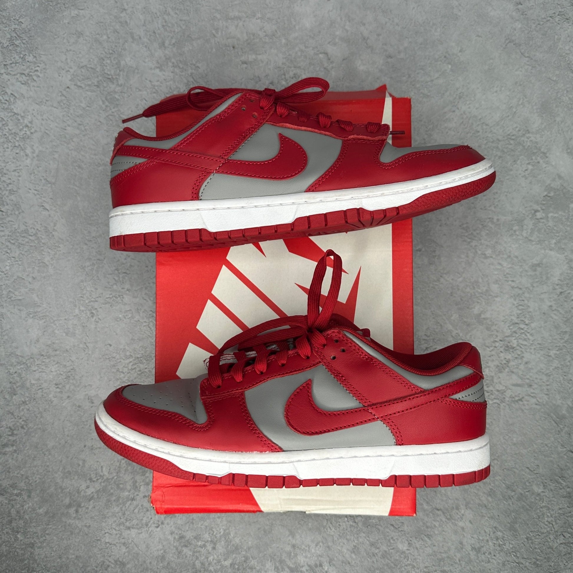 Nike Dunk Low Retro UNLV (2021) *pre - owned* SIZE 8 - Kicks Collective PA - Nike - DD1391 - 002 - Men's Shoes - 8M/9.5W - Pre - Owned