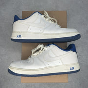 Nike Air Force 1 Low White Deep Royal Blue 11 (Pre-Owned) - Image 1