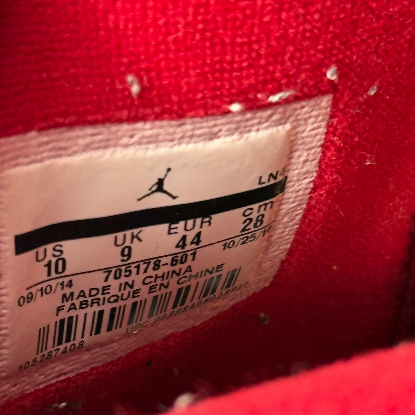 Jordan 10 Retro Bulls Over Broadway VNDS *pre-owned* SIZE 10