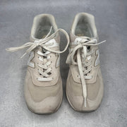 New Balance 574 Beige Fog *pre - owned* SIZE 8.5 - Kicks Collective PA - New Balance - U574FOG - Men's Shoes - 8.5M/10W - Pre - Owned - No Box