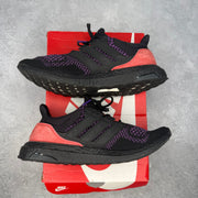 adidas Ultra Boost Core Black Active Purple Shock Red *pre - owned* SIZE 9.5 - Kicks Collective PA - adidas - EE3712 - Men's Shoes - 9.5M/11W - Pre - Owned - Replacement Box
