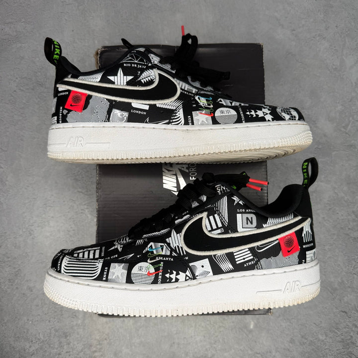 Nike Air Force 1 Low Worldwide *pre-owned* SIZE 8.5 - Kicks Collective PA - Nike - CZ5927-001 - Men's Shoes - 8.5M/10W - Pre-Owned