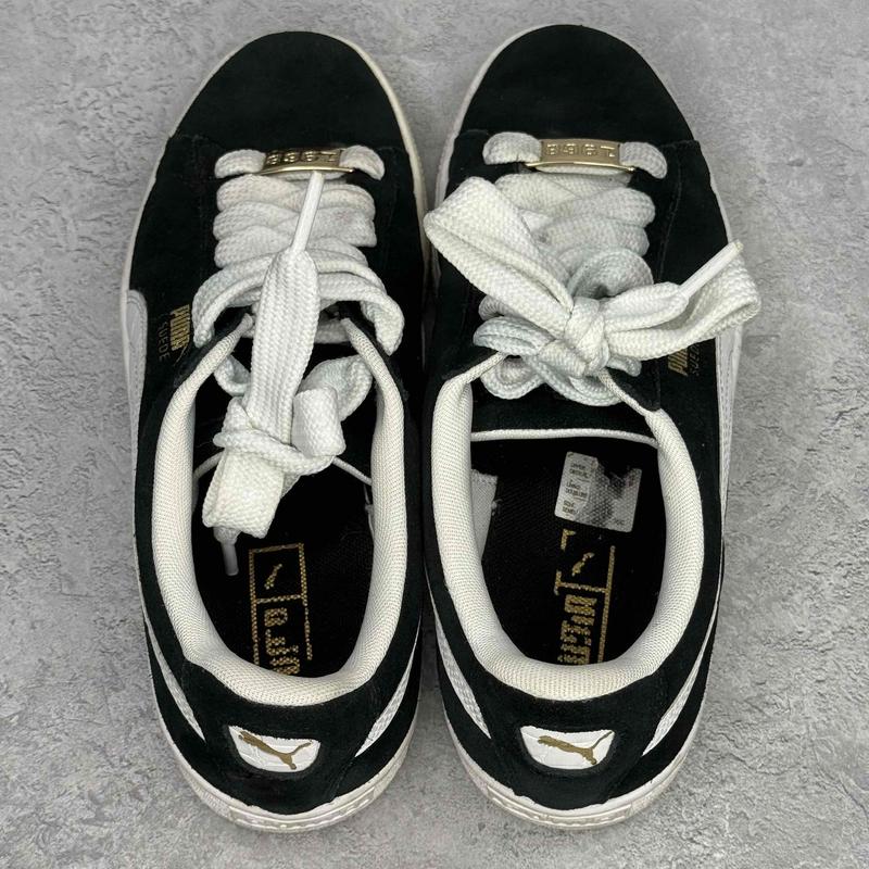 Puma Suede Classic XXI Black White - Kicks Collective PA - Puma - U5LXR2YYI - Kid's Shoes - 7M/8.5W - Pre - Owned - No Box