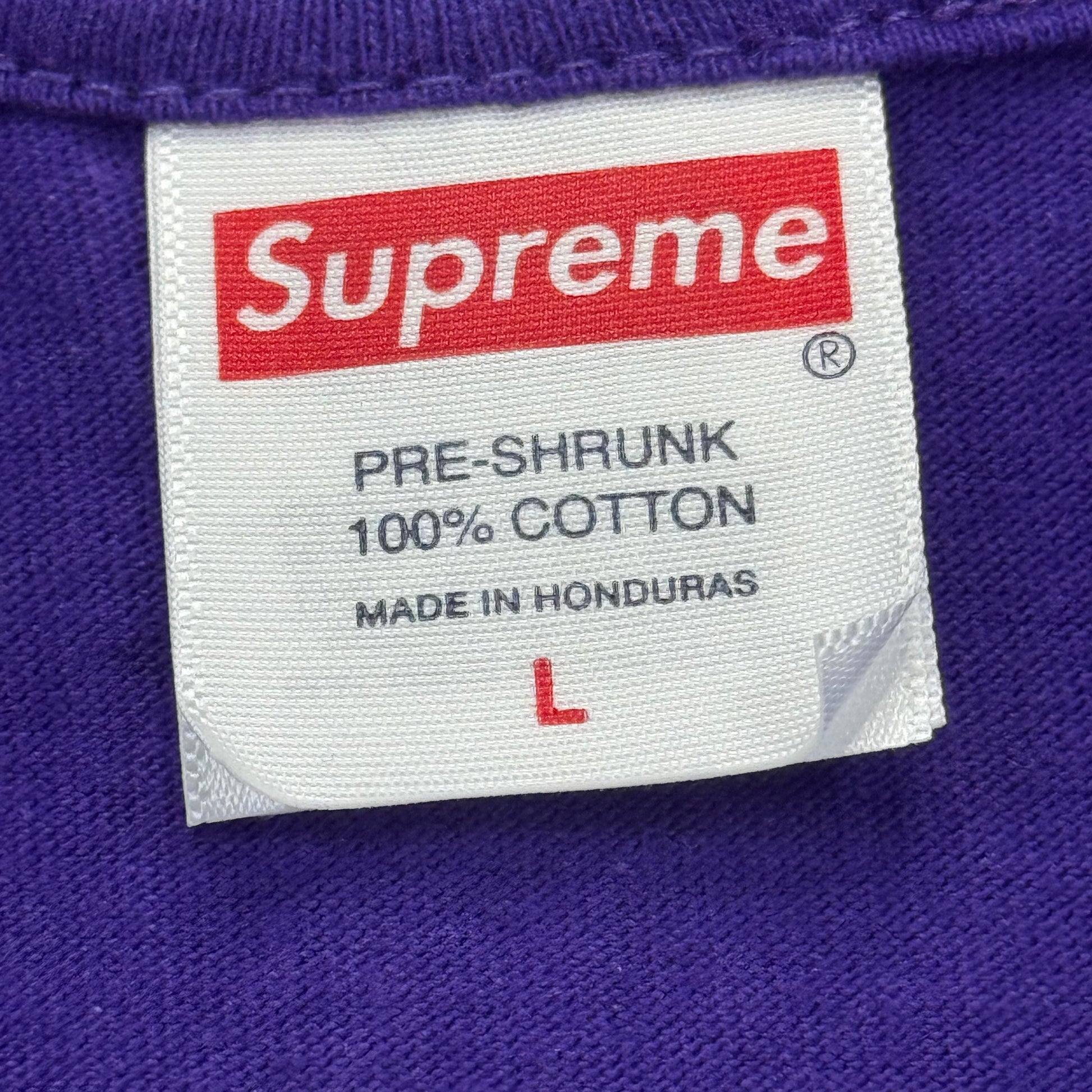 Supreme Playboi Carti Tee Purple SIZE L