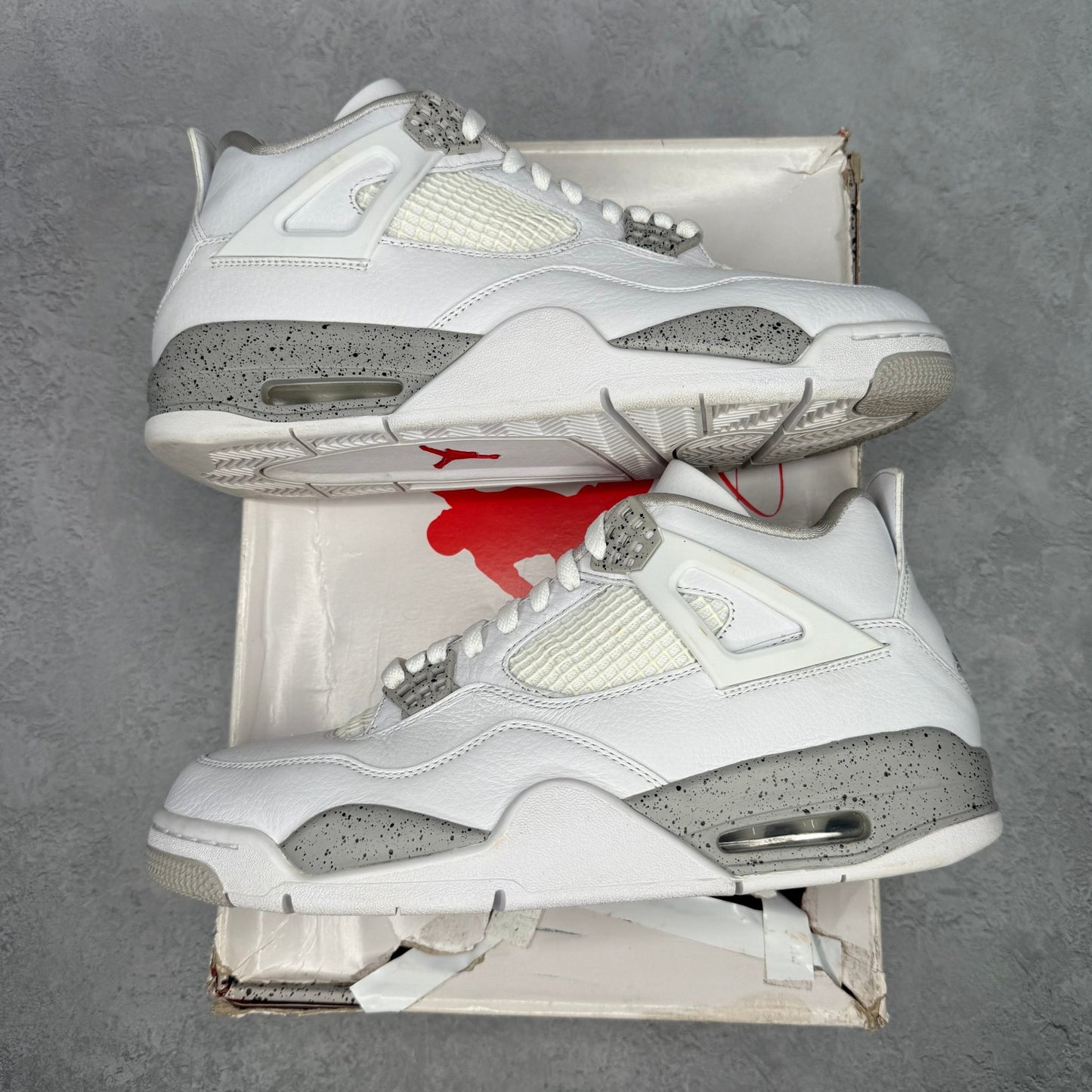 Jordan 4 Retro White Oreo (2021) *pre - owned* SIZE 10.5 - Kicks Collective PA - Jordan - CT8527-100 - Men's Shoes - 10.5M/12W - Pre - Owned