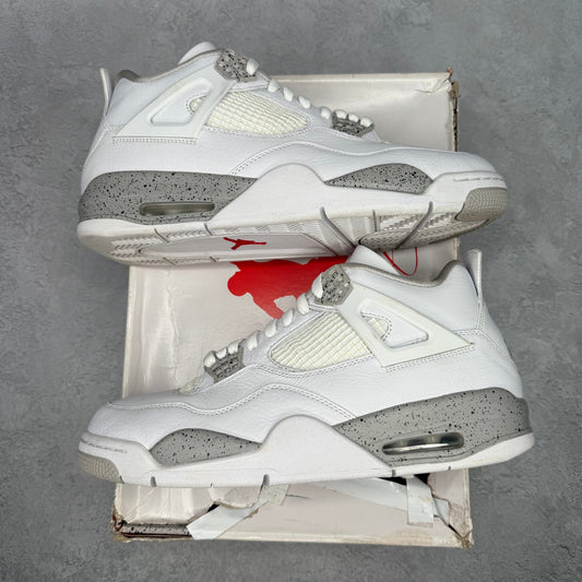 Jordan 4 Retro White Oreo (2021) *pre - owned* SIZE 10.5 - Kicks Collective PA - Jordan - CT8527-100 - Men's Shoes - 10.5M/12W - Pre - Owned