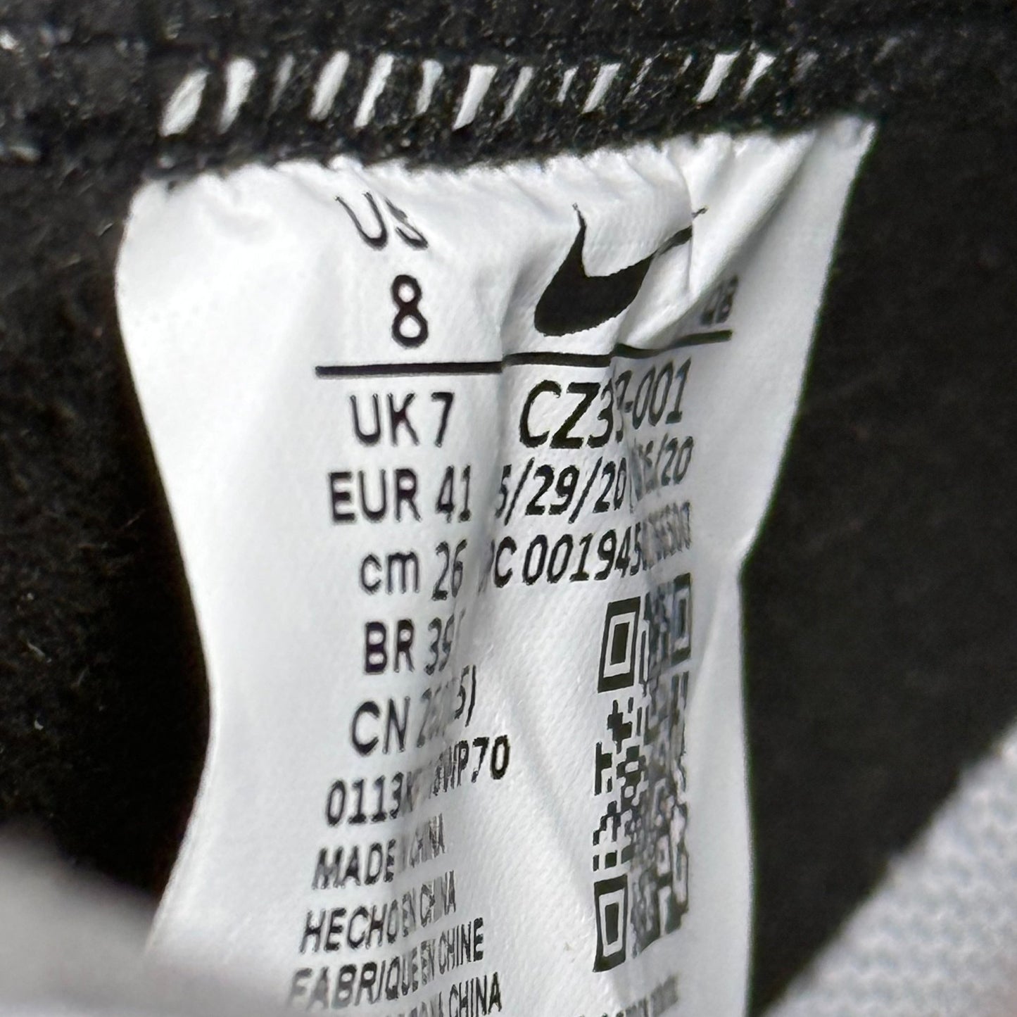 Nike Blazer Mid READYMADE Black VNDS *pre - owned* SIZE 8 - Kicks Collective PA - Nike - CZ3589-001 - Men's Shoes - 8M/9.5W - Pre - Owned