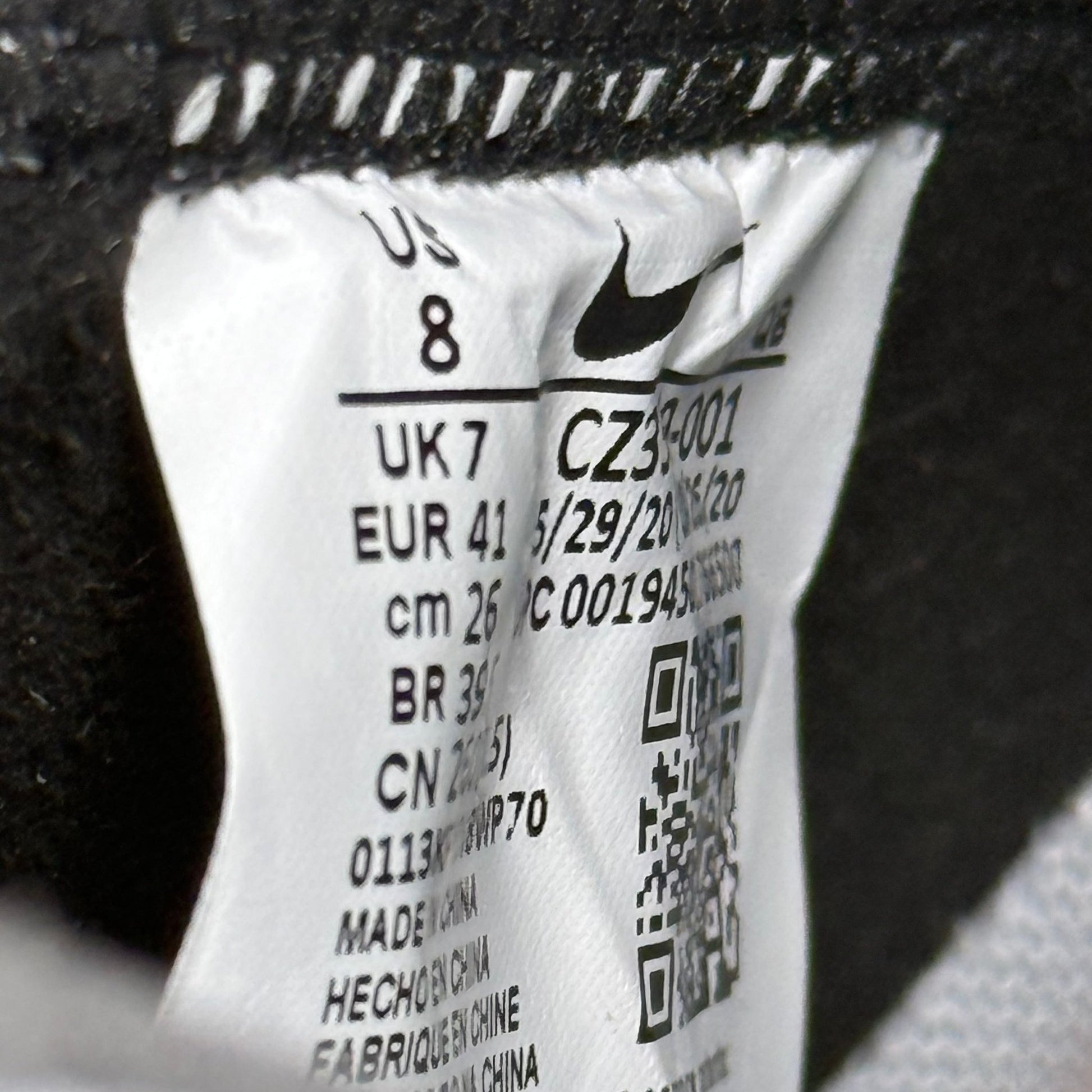 Nike Blazer Mid READYMADE Black VNDS *pre - owned* SIZE 8 - Kicks Collective PA - Nike - CZ3589-001 - Men's Shoes - 8M/9.5W - Pre - Owned