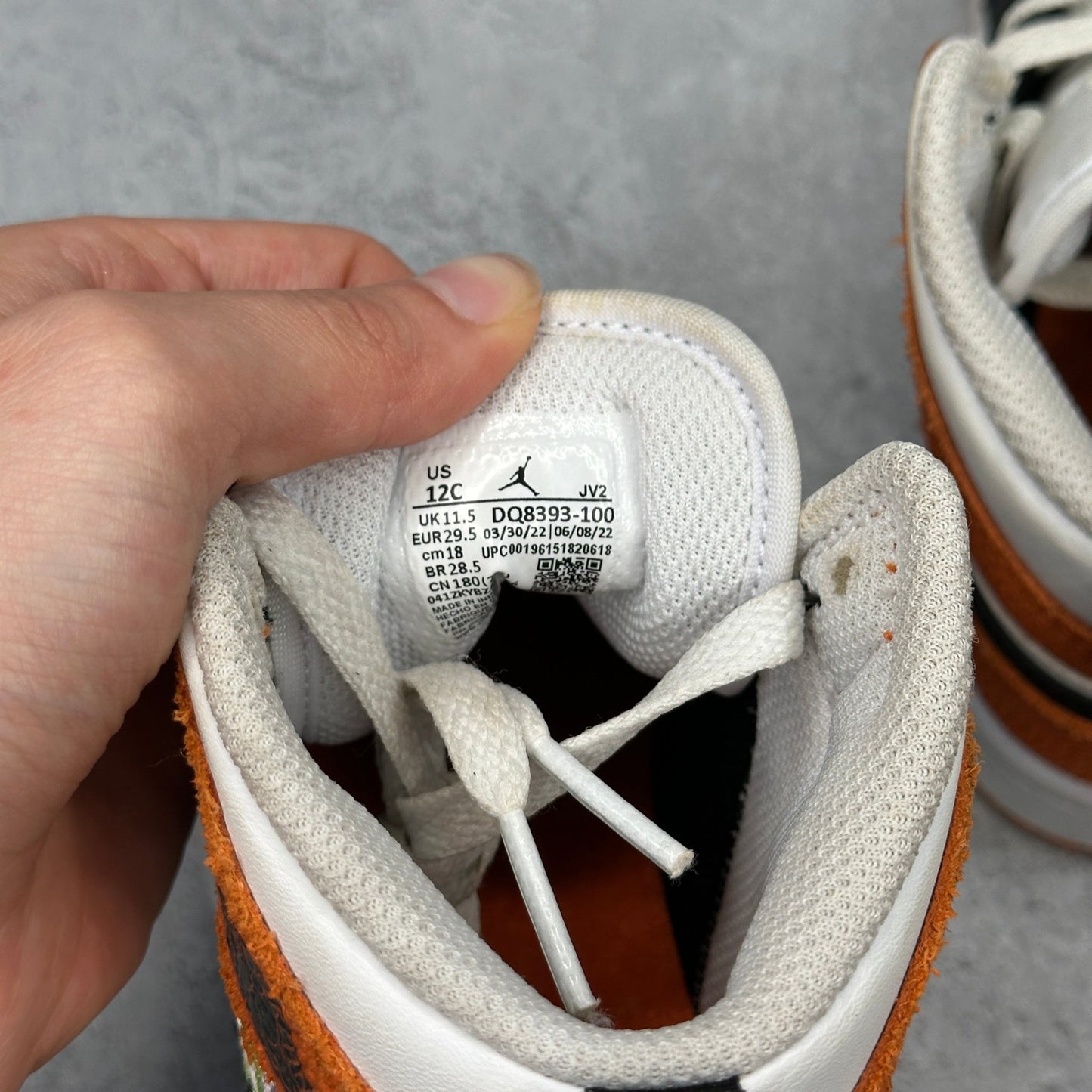 Jordan 1 Mid SE Basketball Blossom (PS) *pre - owned* SIZE 12C - Kicks Collective PA - Jordan - DQ8393 - 100 - Toddler's - 12C - Pre - Owned