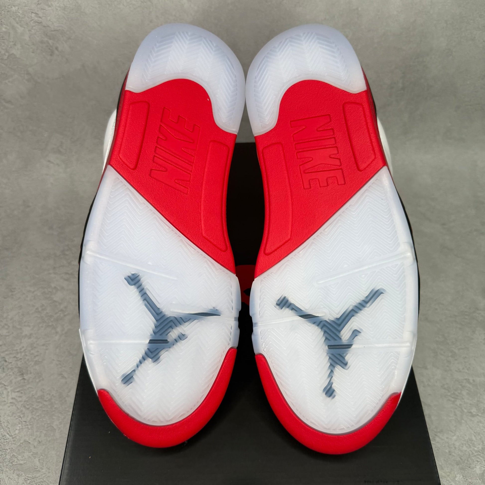 Jordan 5 Retro Fire Red Black Tongue (2025) - Kicks Collective PA - Jordan - HQ7978 - 101 - Men's Shoes - 9.5M/11W - Brand New