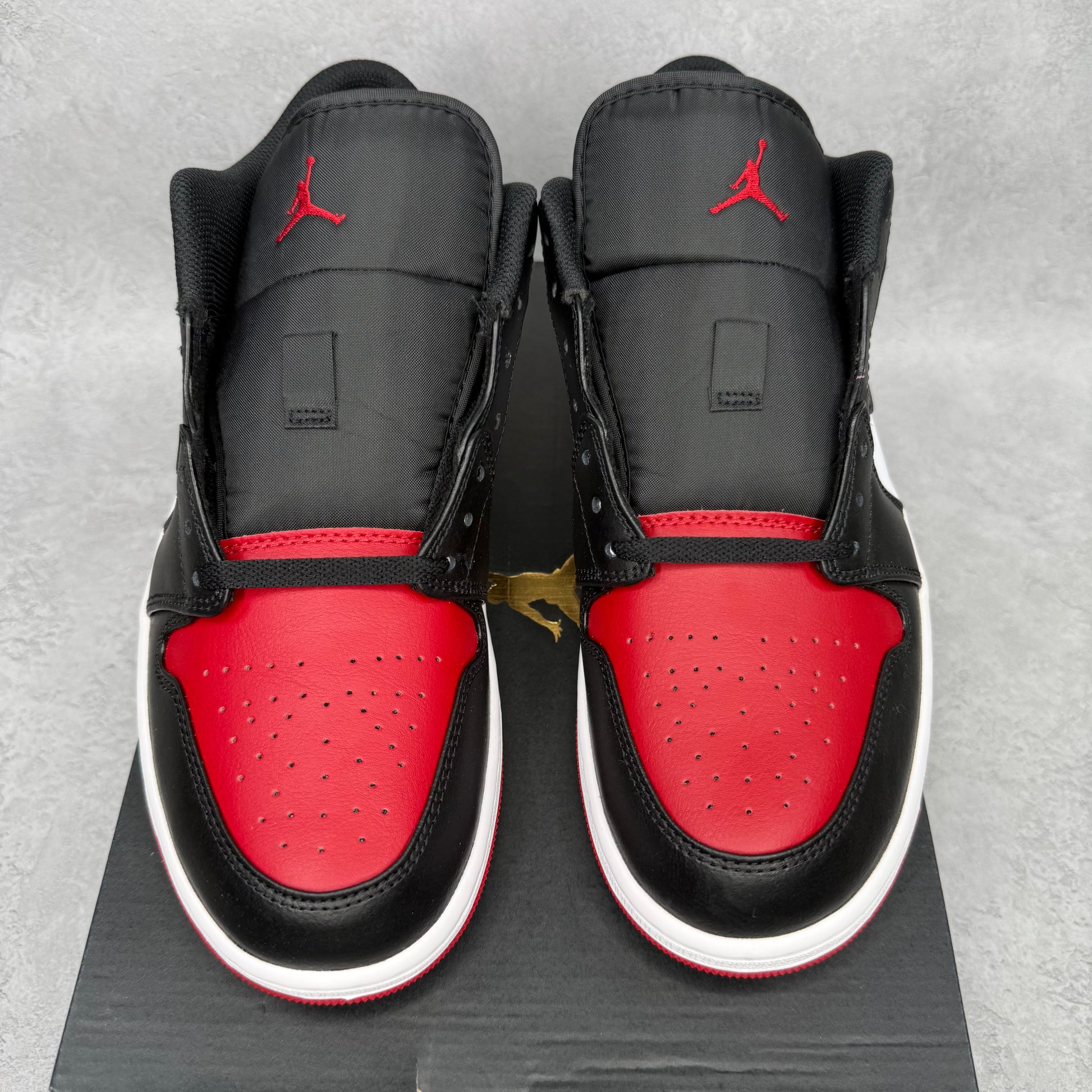Jordan 1 Low Bred Toe 2.0
