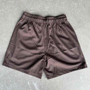 Eric Emanuel EE Basic Short Brown Bolt - Kicks Collective PA - Eric Emanuel - SS22 - Apparel - S - Brand New