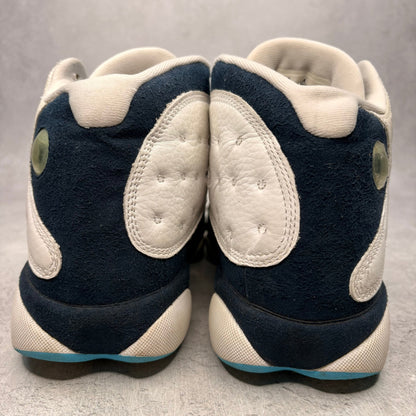 Jordan 13 Retro Obsidian Powder Blue White *pre - owned* SIZE 11 - Kicks Collective PA - Jordan - 414571-144 - Men's Shoes - 11M/12.5W - Pre - Owned - No Box