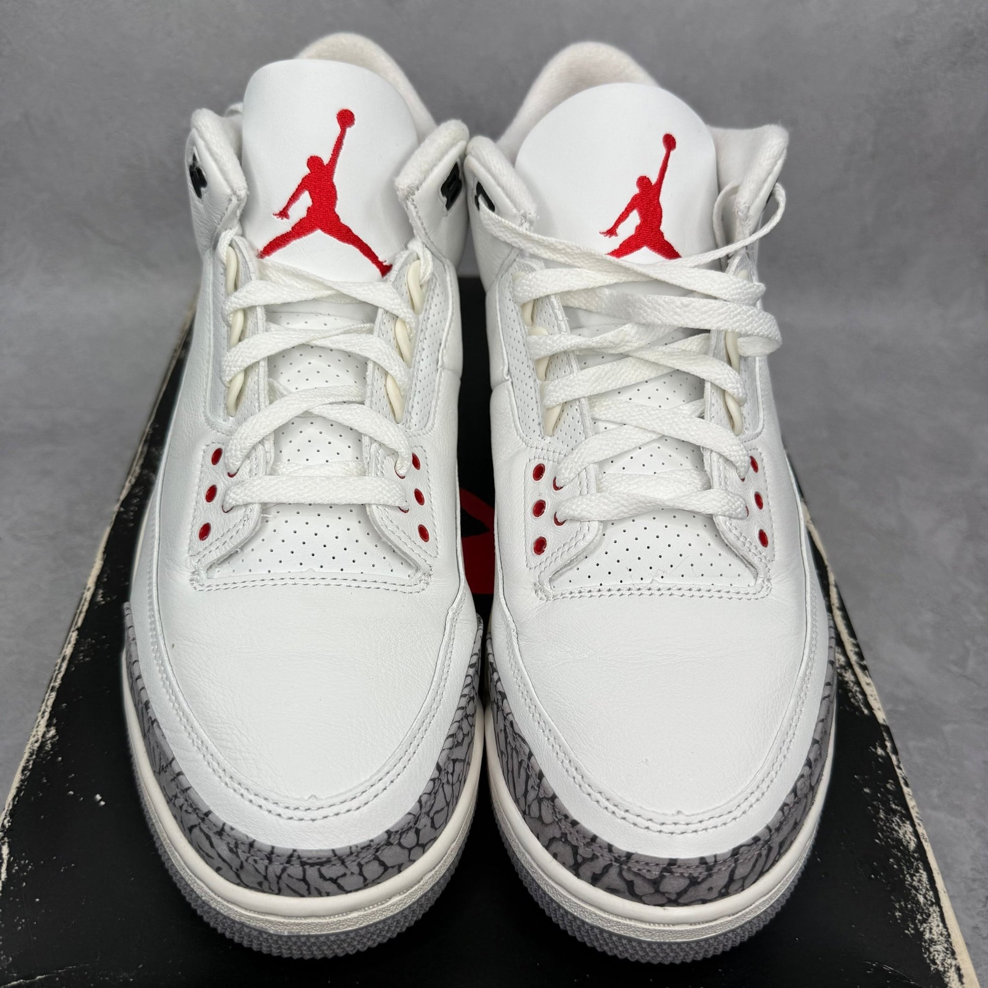 Jordan 3 Retro White Cement Reimagined *pre - owned* SIZE 13 - Kicks Collective PA - Jordan - DN3707 - 100 - Men's Shoes - 13M/14.5W - Pre - Owned