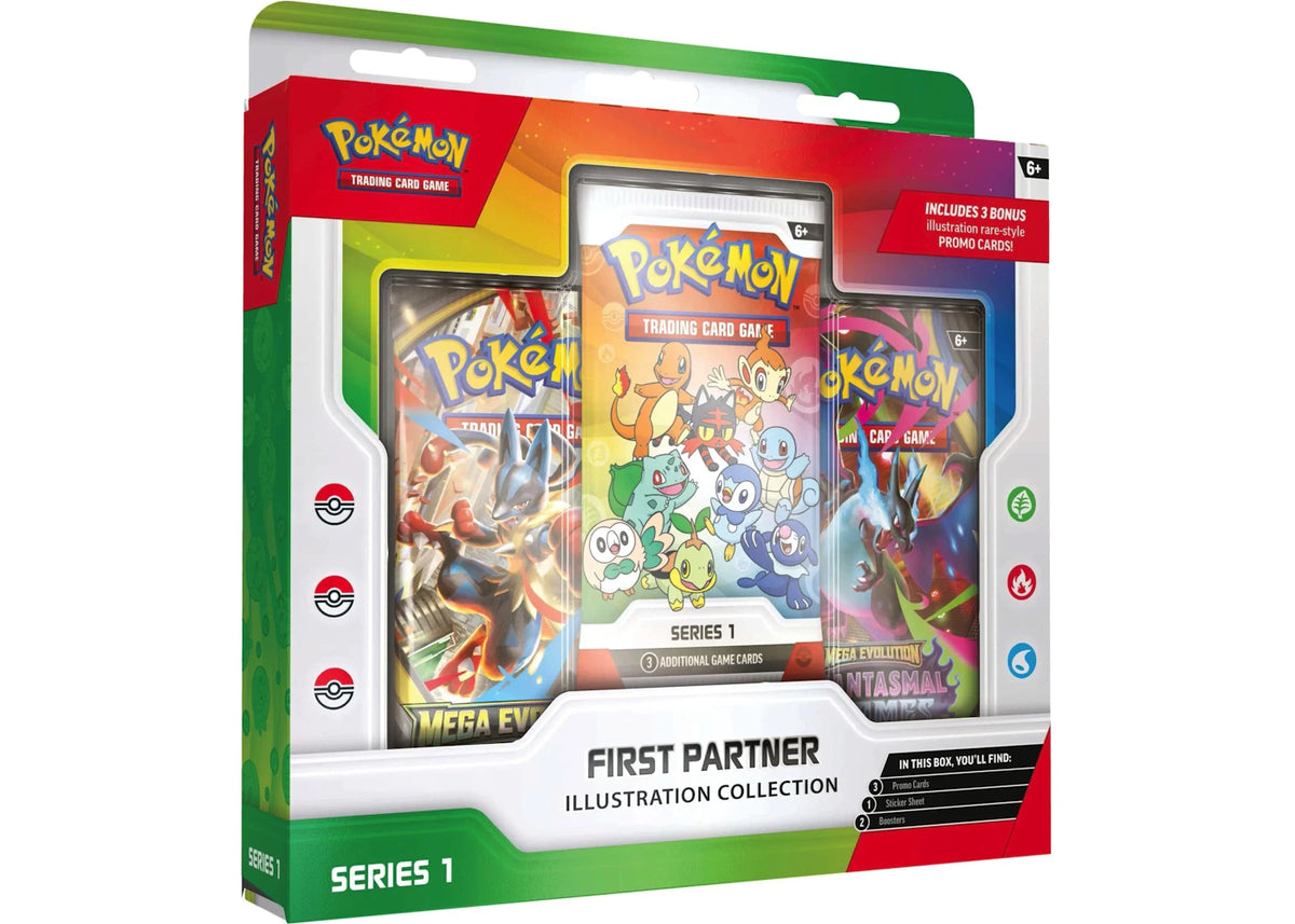 2026 Pokémon First Partner Illustration Collection Series 1 Box