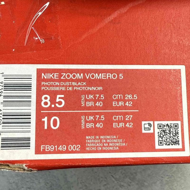 Nike Zoom Vomero 5 Photon Dust Laser Orange - Kicks Collective PA - Nike - FB9149 - 002 - Men's Shoes - 8.5M/10W - Brand New - Original Box (Damaged)