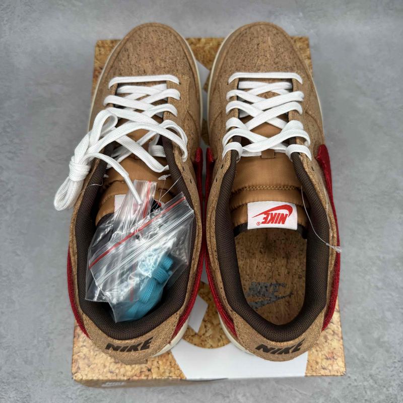 Nike Dunk Low SP CLOT Cork - Kicks Collective PA - Nike - FN0317 - 121 - Men's Shoes - 12M/13.5W - Brand New