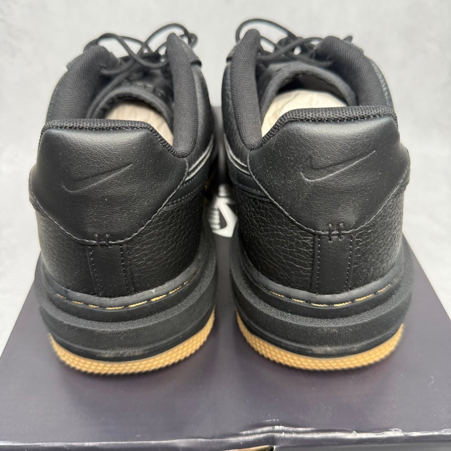 Nike Air Force 1 Low Luxe Black Gum - Kicks Collective PA - Nike - DB4109 - 001 - Men's Shoes - 11.5M/13W - Brand New