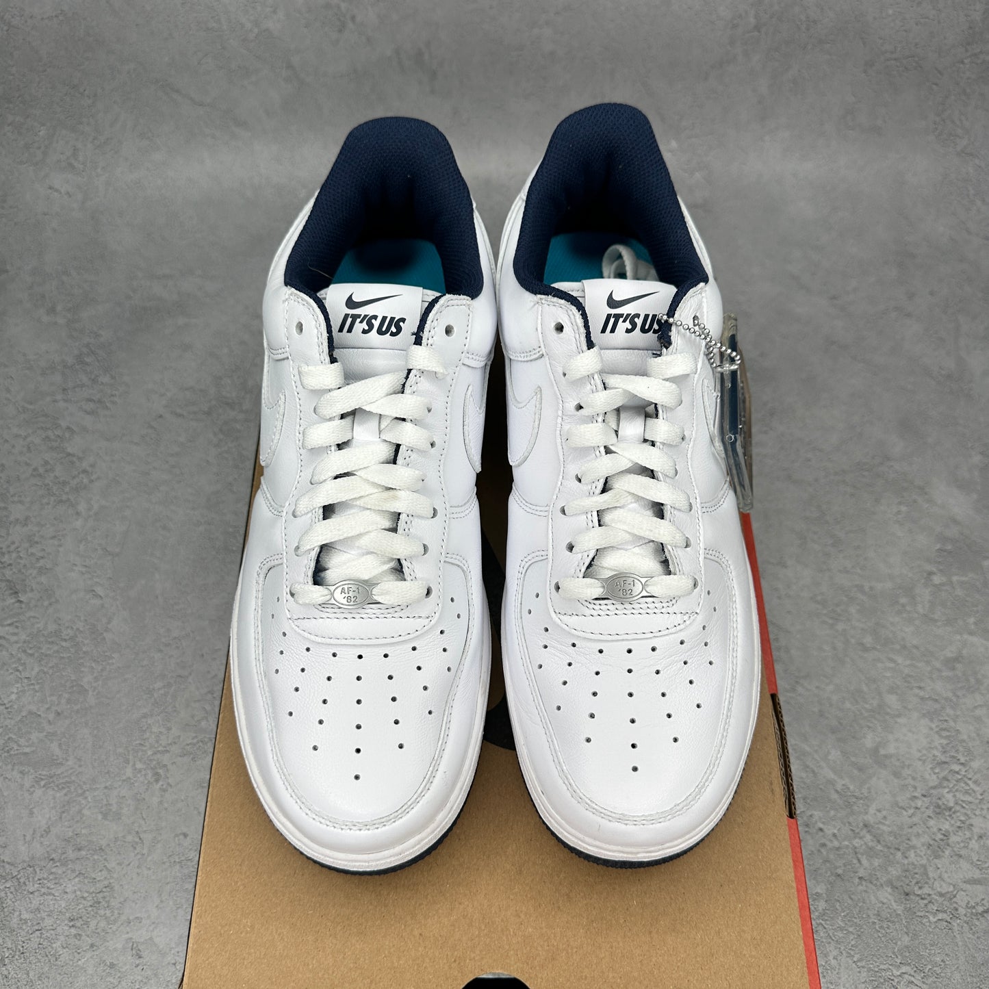 Nike Air Force 1 Low Lil Yachty Concrete Boys It's Us VNDS *pre-owned* SIZE 9.5