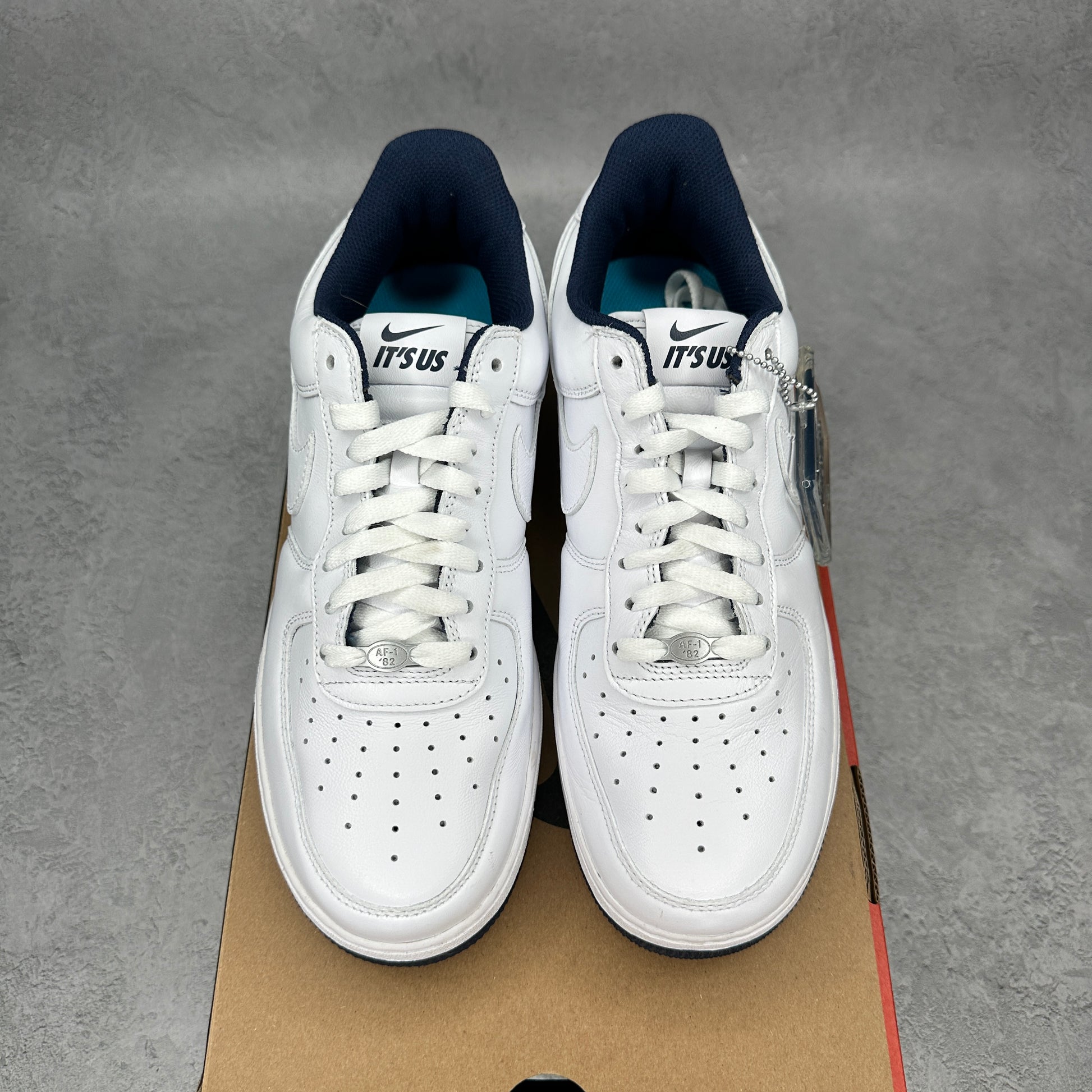 Nike Air Force 1 Low Lil Yachty Concrete Boys It's Us VNDS *pre-owned* SIZE 9.5