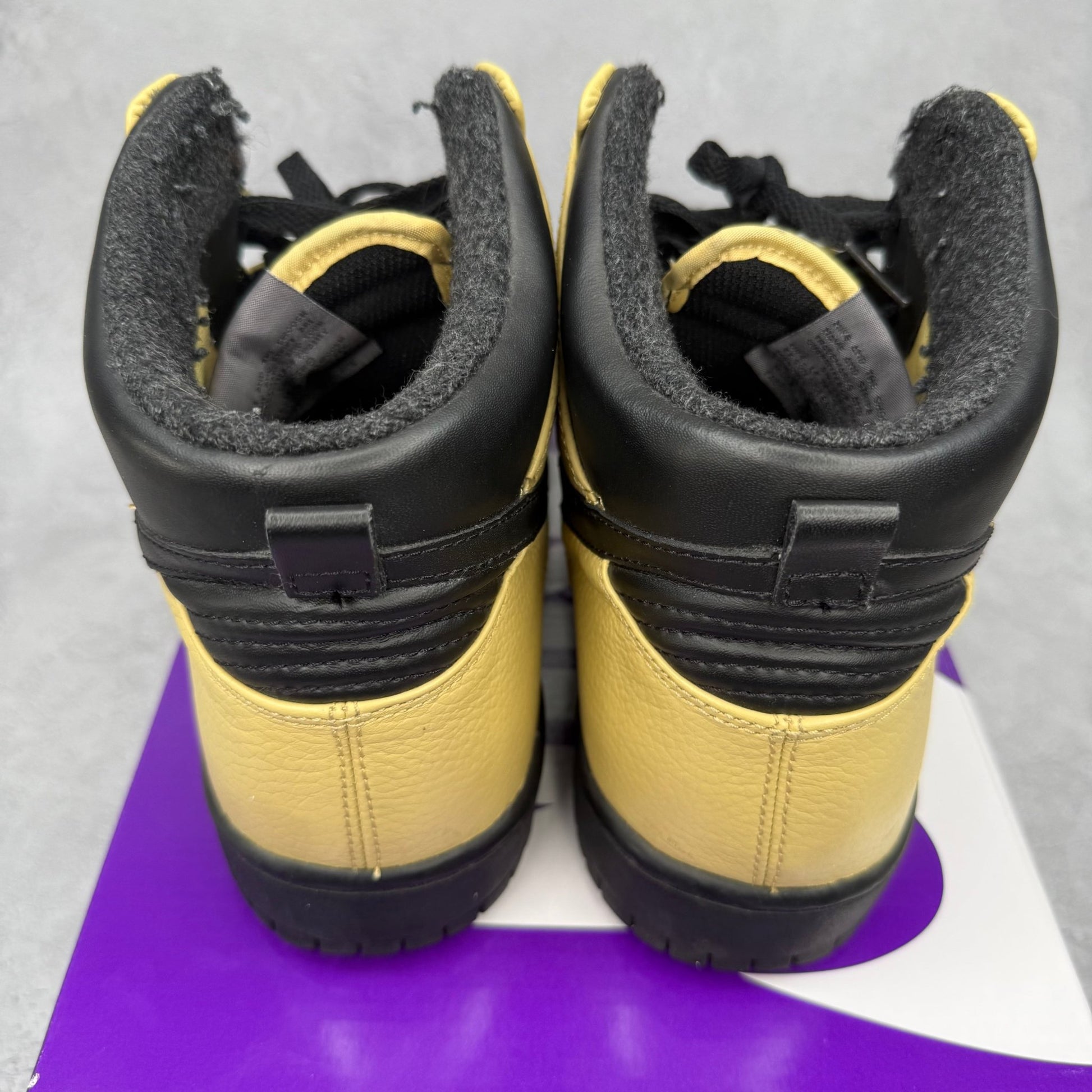 Nike Dunk High Premium Yellow *pre - owned* SIZE 12 - Kicks Collective PA - Nike - 317891 - 004 - Men's Shoes - 12M/13.5W - Pre - Owned