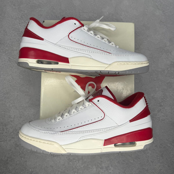 Jordan 2/3 White Varsity Red *pre - owned* SIZE 12 - Kicks Collective PA - Jordan - FD0383-161 - Men's Shoes - 12M/13.5W - Pre - Owned