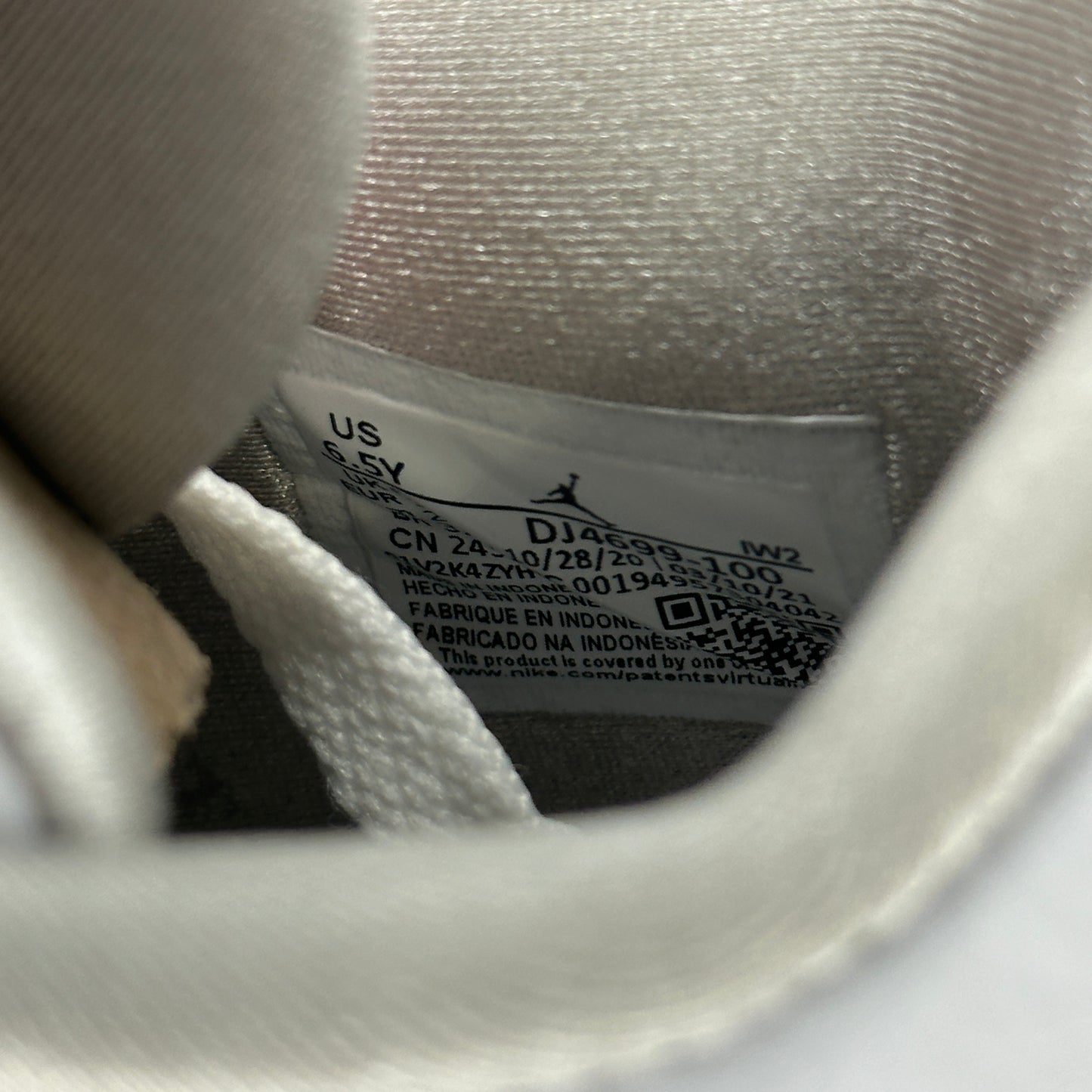 Jordan 4 Retro White Oreo (2021) (GS)