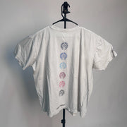 Chrome Hearts Multi Color Horse Shoe T-Shirt White *pre-owned* SIZE XXL