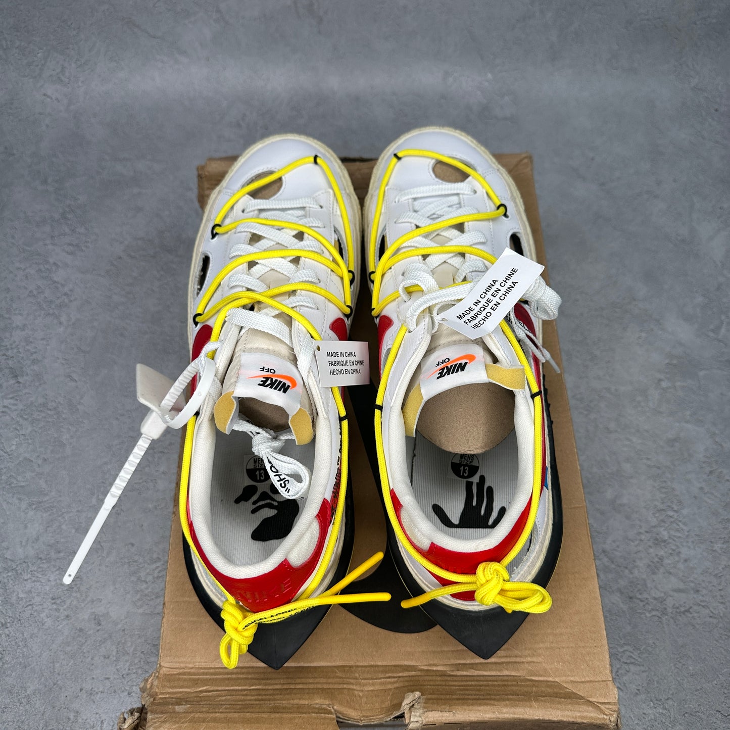 Nike Blazer Low Off-White University Red