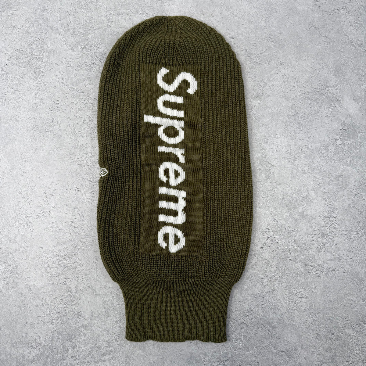 Supreme New Era Balaclava Olive
