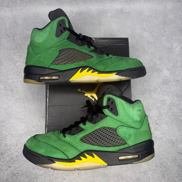 Jordan 5 Retro SE Oregon *pre - owned* SIZE 12 - Kicks Collective PA - Jordan - CK6631-307 - Men's Shoes - 12M/13.5W - Pre - Owned - Replacement Box