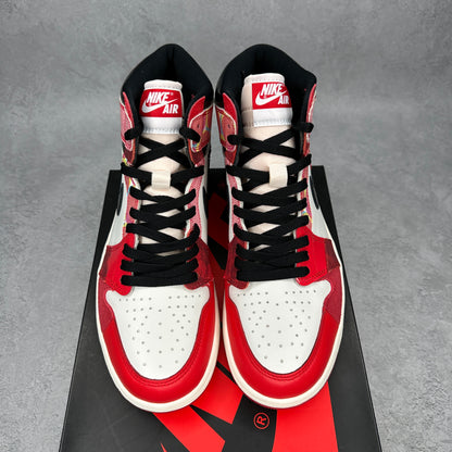 Jordan 1 Retro High OG Spider-Man Across the Spider-Verse VNDS *pre-owned* SIZE 9