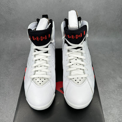 Jordan 7 Retro White Infrared VNDS *pre-owned* SIZE 9