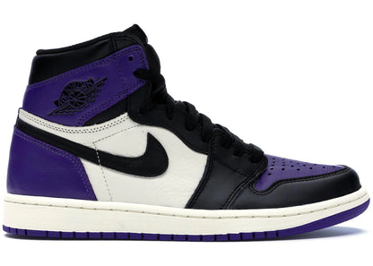 Jordan 1 Retro High Court Purple *pre-owned* SIZE 9.5