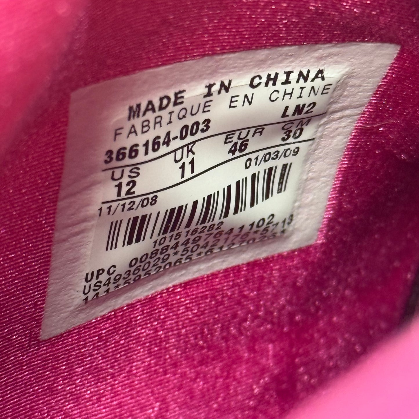 Nike Air Yeezy 1 Blink *pre-owned* SIZE 12