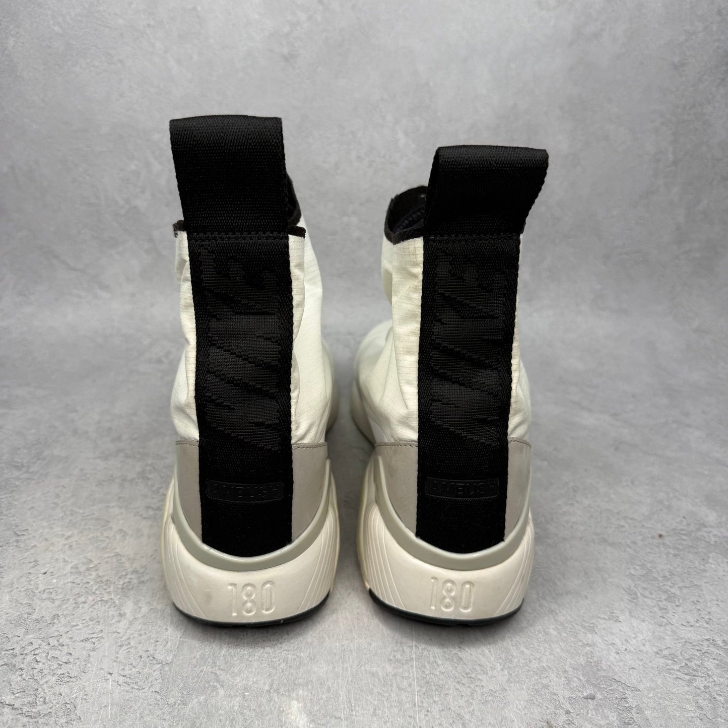 Nike Air Max 180 High AMBUSH White *pre - owned* SIZE 10 - Kicks Collective PA - Nike - BV0145-100 - Men's Shoes - 10M/11.5W - Pre - Owned - No Box